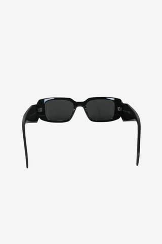 Prada Black Rectangle Sunglasses - Designer sunglasses at The Find Luxury Resale - Vancouver, Canada