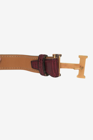 Hermès Croc H Belt Kit - Designer belt at The Find Luxury Resale - Vancouver, Canada
