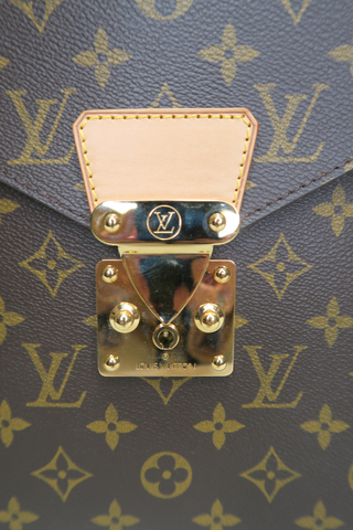 Louis Vuitton Serviette Conseiller Briefcase - Designer handbag at The Find Luxury Resale - Vancouver, Canada