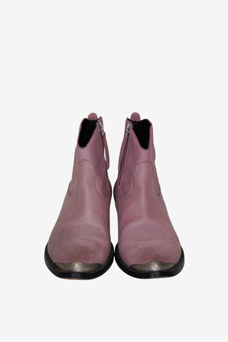 Golden Goose Pink Booties sz 37.5
