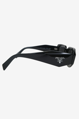 Prada Black Rectangle Sunglasses - Designer sunglasses at The Find Luxury Resale - Vancouver, Canada