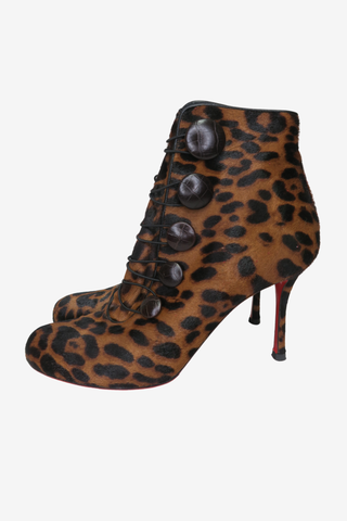 Christian Louboutin Booton 85 Ankle Boots sz 40 - Designer boots at The Find Luxury Resale - Vancouver, Canada