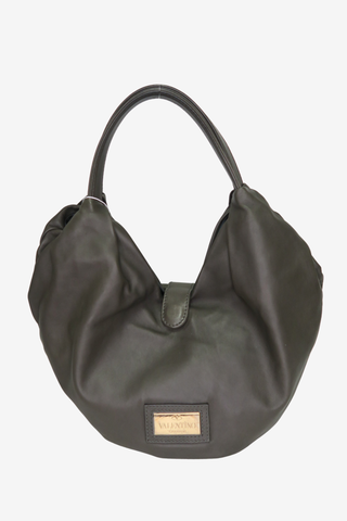 Valentino Leather Hobo Bag - Designer Handbags at The Find Luxury Resale - Vancouver, Canada