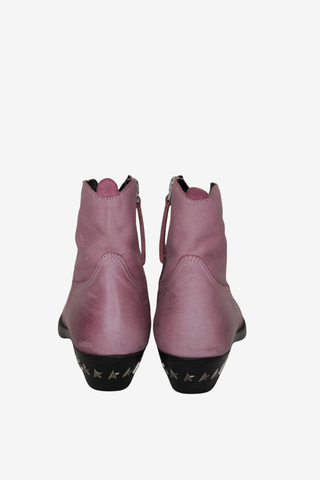 Golden Goose Pink Booties sz 37.5