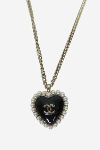 Chanel Heart Pendant Necklace - Designer Necklace at The Find Luxury Resale - Vancouver, Canada