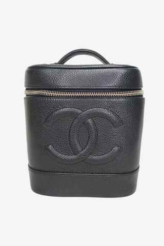 Chanel Caviar CC Vanity Case - Designer Handbags at The Find Luxury Resale - Vancouver, Canada