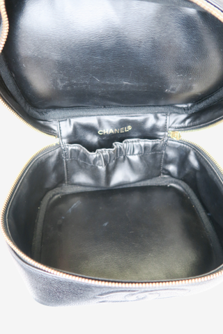 Chanel Timeless Vanity Case w/Strap - Designer handbag at The Find Luxury Resale - Vancouver, Canada