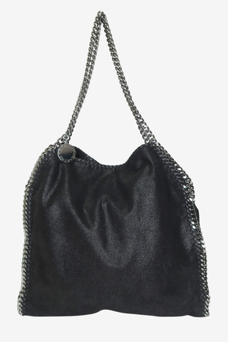 Stella McCartney Falabella Black Tote - Designer Handbags at The Find Luxury Resale - Vancouver, Canada