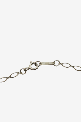 Tiffany Silver Key Pendant & Chain - Designer Necklace at The Find Luxury Resale - Vancouver, Canada