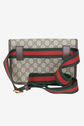 Gucci GG Supreme Belt Bag - Designer Handbags at The Find Luxury Resale - Vancouver, Canada