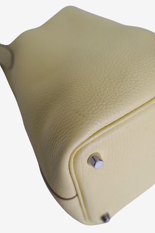 Hermes Yellow Picotin 18