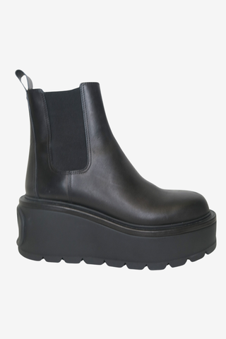 Valentino Leather Chelsea Boots sz 38.5