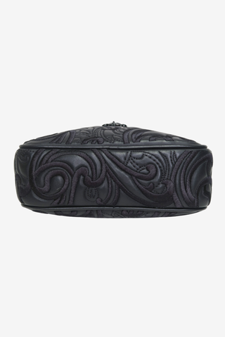 Versace Embroidered Baroque Shoulder Bag - Designer Handbags at The Find Luxury Resale - Vancouver, Canada