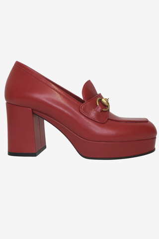 Gucci Houdan 60 Platform Loafer sz 38.5 - Designer heels at The Find Luxury Resale - Vancouver, Canada