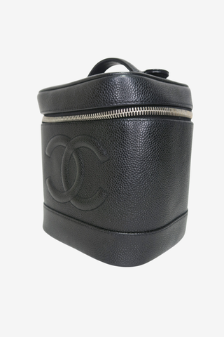 Chanel Caviar CC Vanity Case - Designer Handbags at The Find Luxury Resale - Vancouver, Canada