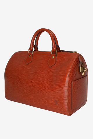 Louis Vuitton Epi Speedy - Designer Handbags at The Find Luxury Resale - Vancouver, Canada