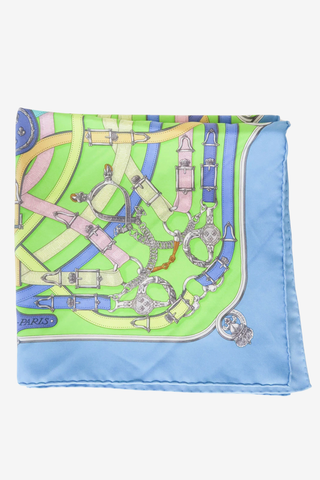 Hermès Cavalcadour Silk Scarf - Designer Scarves at The Find Luxury Resale - Vancouver, Canada