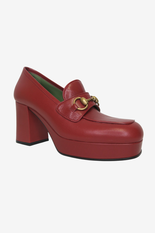 Gucci Houdan 60 Platform Loafer sz 38.5 - Designer heels at The Find Luxury Resale - Vancouver, Canada