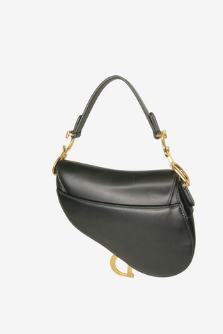 Christian Dior Leather Mini Saddle bag - Designer Handbags at The Find Luxury Resale - Vancouver, Canada
