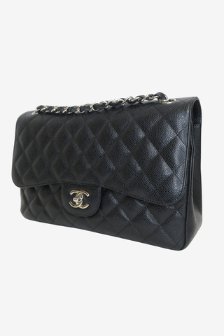 Chanel Caviar Jumbo double Flap bag - Designer Handbags at The Find Luxury Resale - Vancouver, Canada