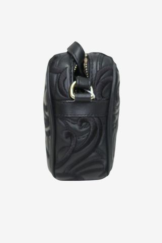 Versace Embroidered Baroque Shoulder Bag - Designer Handbags at The Find Luxury Resale - Vancouver, Canada