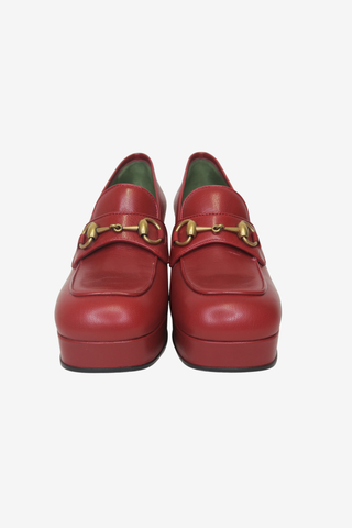 Gucci Houdan 60 Platform Loafer sz 38.5 - Designer heels at The Find Luxury Resale - Vancouver, Canada