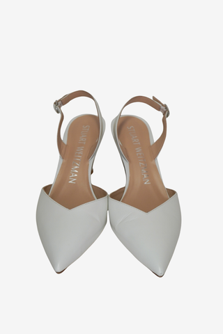Stuart Weitzman Pointed Toe Pumps sz 7.5 - Designer pumps at The Find Luxury Resale - Vancouver, Canada