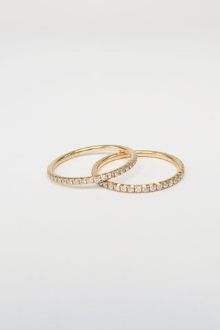 Tiffany & Co. 18K Diamond Full Eternity Ring