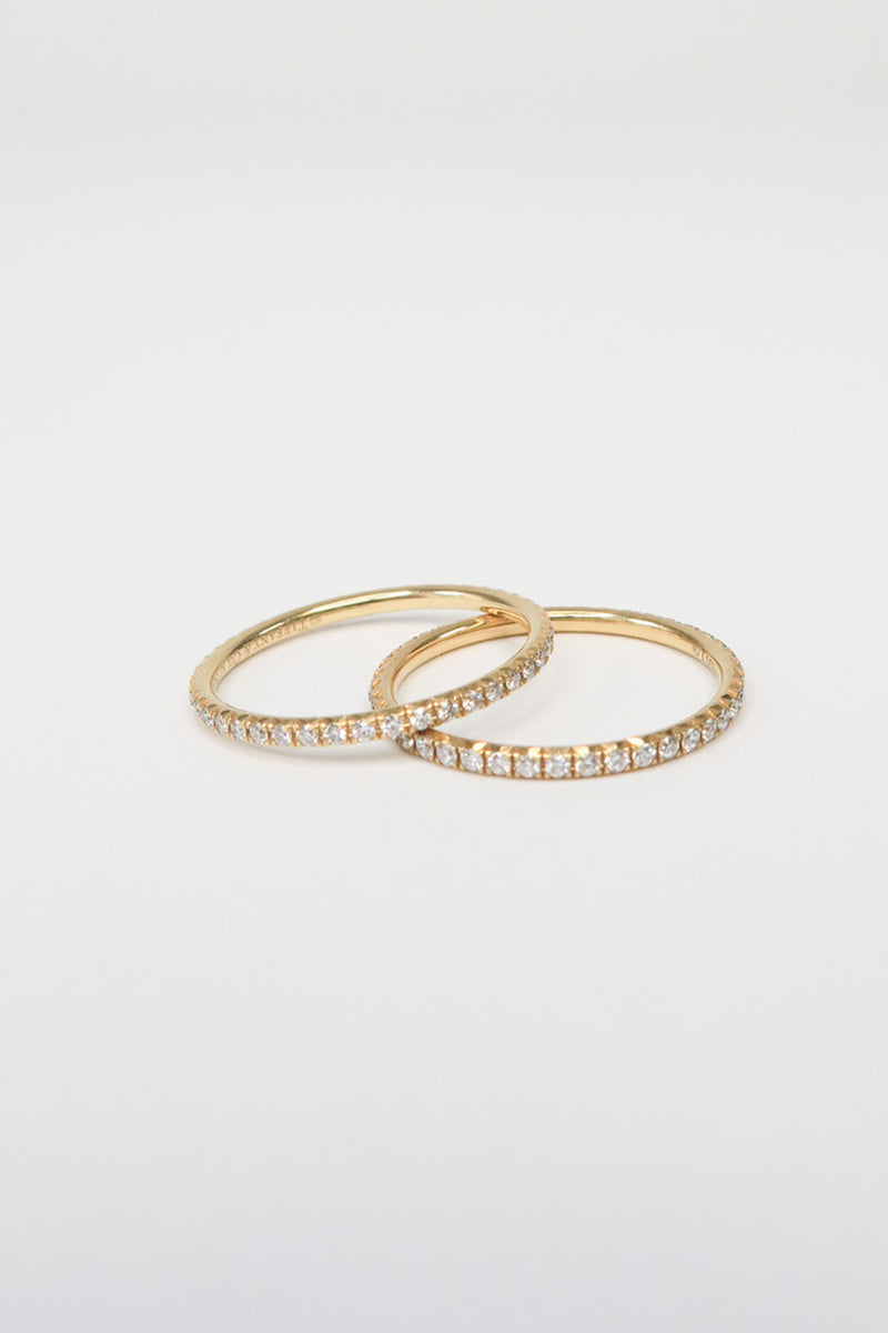 Tiffany & Co. 18K Diamond Full Eternity Ring