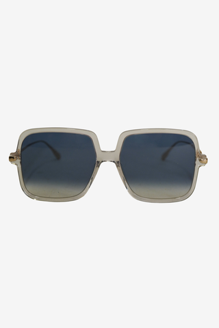 Christian Dior Blue Sunglasses - Designer sunglasses at The Find Luxury Resale - Vancouver, Canada