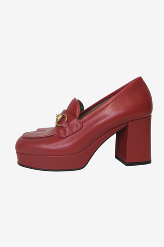 Gucci Houdan 60 Platform Loafer sz 38.5 - Designer heels at The Find Luxury Resale - Vancouver, Canada