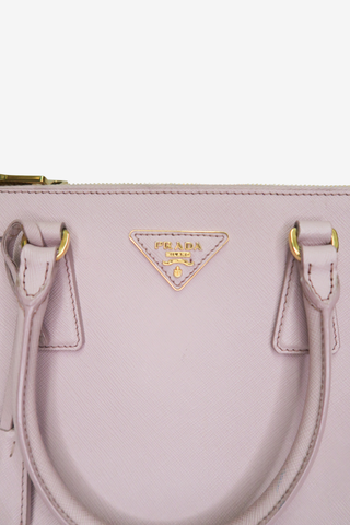 Prada Saffiano Leather Galleria Tote Pink - Designer Handbags at The Find Luxury Resale - Vancouver, Canada