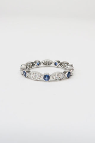 Tiffany & Co. Platinum Diamond Jazz Eternity Band - Designer Rings at The Find Luxury Resale - Vancouver, Canada