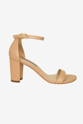 Stuart Weitzman Leather Sandals sz 37.5