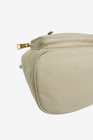 Prada Tessuto Nylon Bucket Bag - Designer Handbags at The Find Luxury Resale - Vancouver, Canada