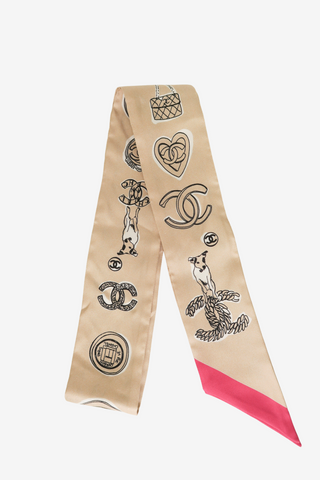 Chanel Silk Twilly - Designer Scarves at The Find Luxury Resale - Vancouver, Canada