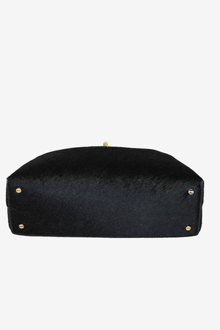 Toteme T-Lock Pony Hair Clutch