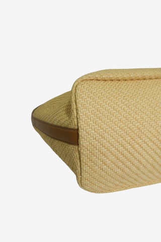 Alexander McQueen Raffia Tote - Designer handbag at The Find Luxury Resale - Vancouver, Canada
