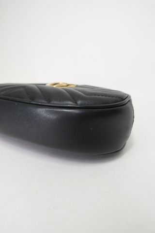 Gucci Marmont Black Waist Bag - Designer handbag at The Find Luxury Resale - Vancouver, Canada