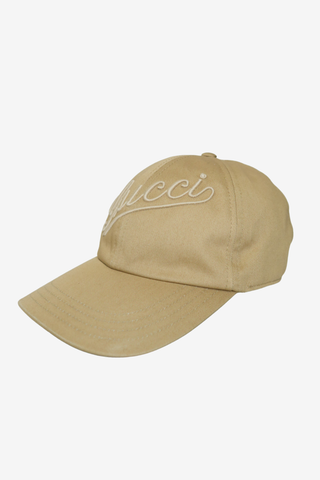 Gucci Logo Baseball Hat - Designer Hats at The Find Luxury Resale - Vancouver, Canada