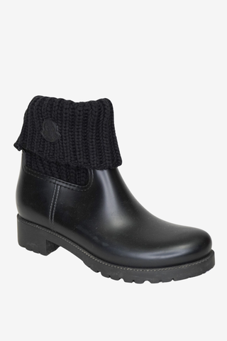 Moncler Rain Boots sz 41 - Designer boots at The Find Luxury Resale - Vancouver, Canada