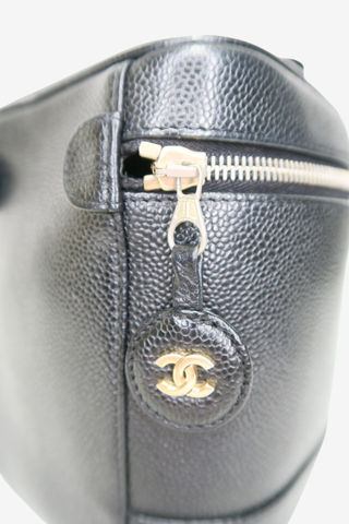 Chanel Caviar CC Vanity Case - Designer Handbags at The Find Luxury Resale - Vancouver, Canada