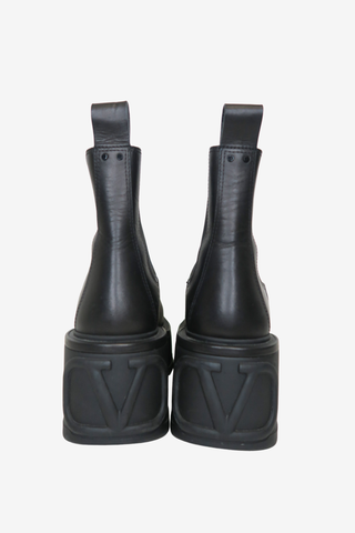 Valentino Leather Chelsea Boots sz 38.5