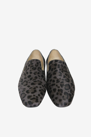 Jimmy Choo Pony Hair Loafer sz 37.5 - Designer Flats at The Find Luxury Resale - Vancouver, Canada