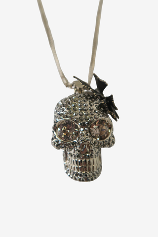 Alexander McQueen Skull Necklace - Designer Necklace at The Find Luxury Resale - Vancouver, Canada
