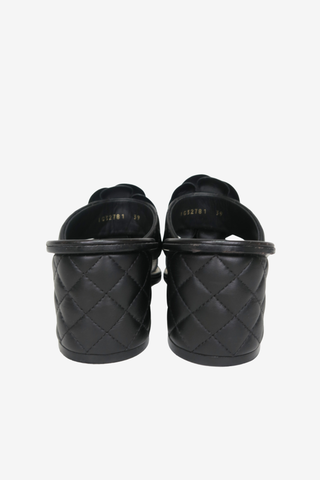Chanel Camelia Sandals sz 39 - Designer sandals at The Find Luxury Resale - Vancouver, Canada