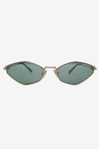 Miu Miu Round Tinted Sunglasses - Designer sunglasses at The Find Luxury Resale - Vancouver, Canada