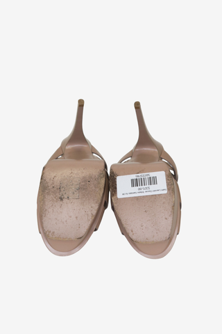 Saint Laurent Classic Tribute Sandals Sz 38 - Designer shoes at The Find Luxury Resale - Vancouver, Canada