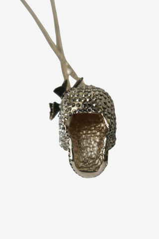Alexander McQueen Skull Necklace - Designer Necklace at The Find Luxury Resale - Vancouver, Canada