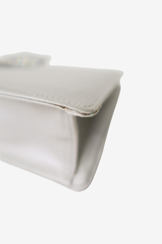 Roger Vivier Satin Clutch - Designer Handbags at The Find Luxury Resale - Vancouver, Canada